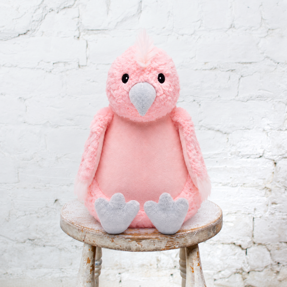 Personalized Keepsake Plush with name and simple design