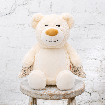 Personalized Keepsake Plush with name and simple design