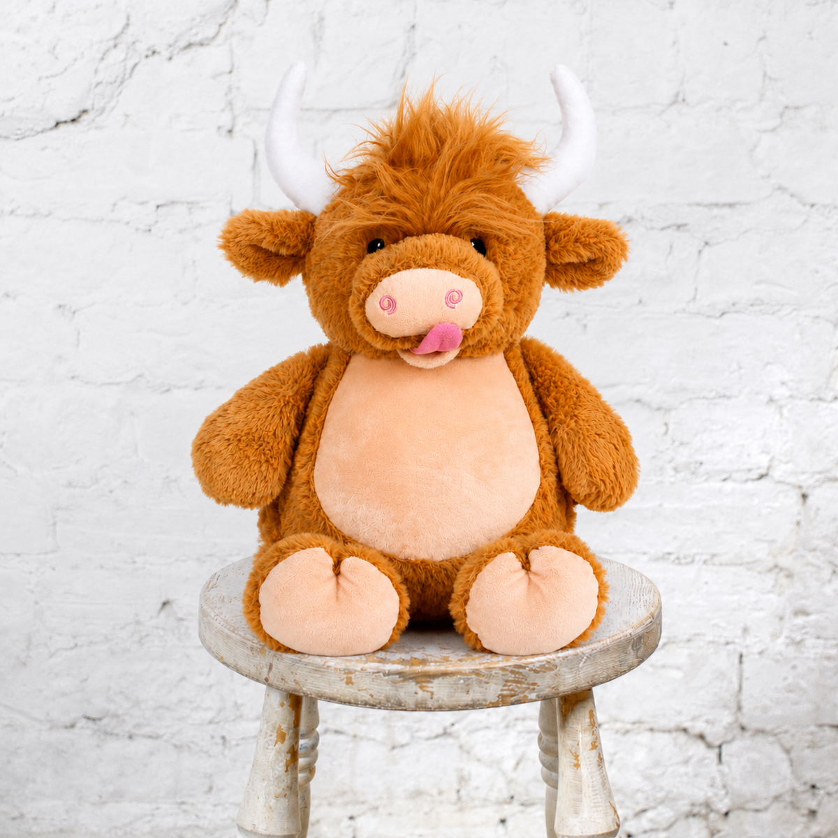 Personalized Keepsake Plush with name and simple design