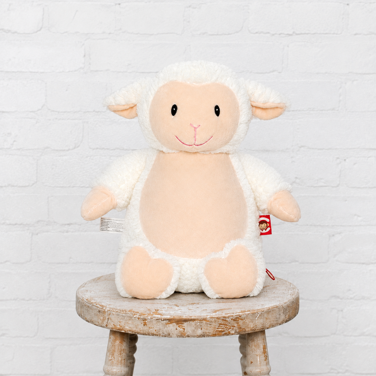 Personalized Keepsake Plush with name and simple design