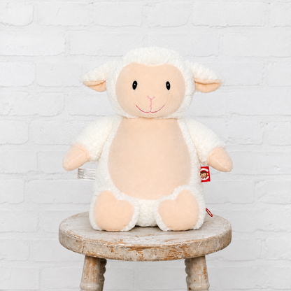 Personalized Keepsake Plush with name and simple design