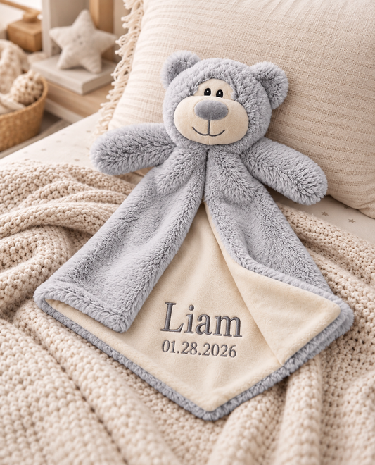 Personalized Lovey Cuddle Blanket