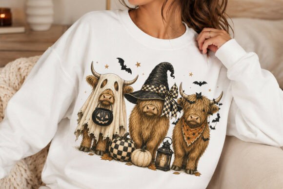 Halloween Tee- Boo Cow