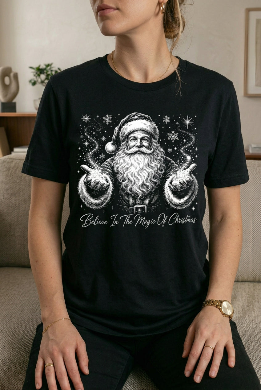 Black and White Santa Claus