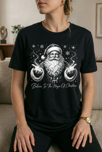 Black and White Santa Claus