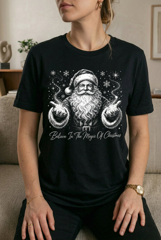 Black and White Santa Claus