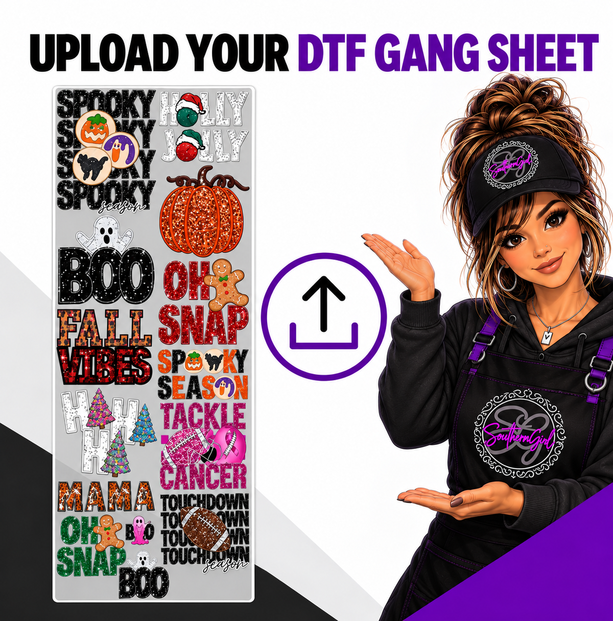 Upload Your DTF Gang Sheet